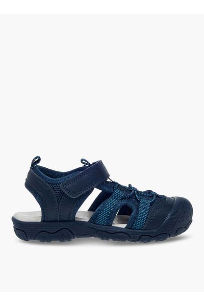 LBL by Shoexpress Mesh Detail Sandals with Hook and Loop Closure