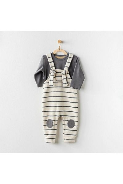 andywawa طقم بدلة قفز للأطفال من Little Zebra
