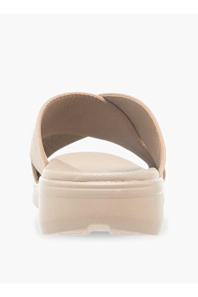LBL by Shoexpress LBL by Shoexpress Textured Slip-On Cross Strap Sandals