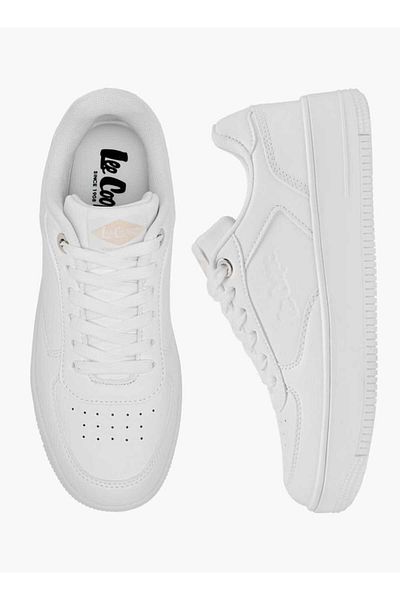 Lee Cooper Lee Cooper Women's Perforation Detail Lace-Up Sneakers