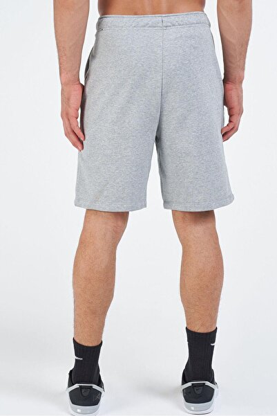Nike Dri Fit Fleece Training Men's Gray Sports Shorts