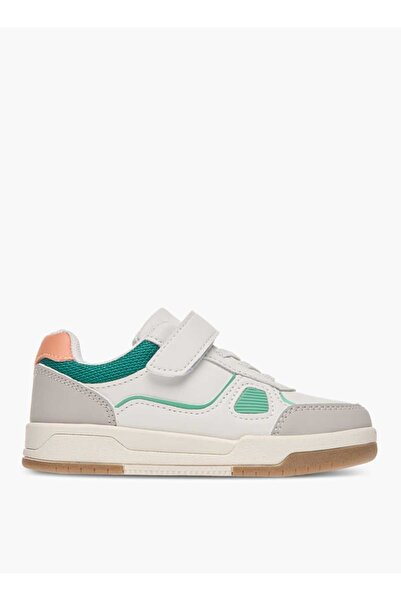 LBL by Shoexpress Panelled Sneakers with Hook and Loop Closure