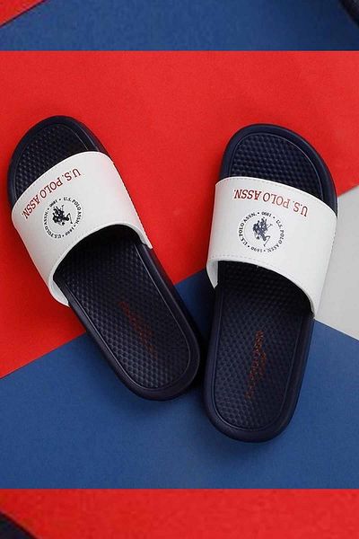 U.S. Polo Assn. Us Polo Pearl ανδρικά παπούτσια παντόφλες101018693-1Λευκό