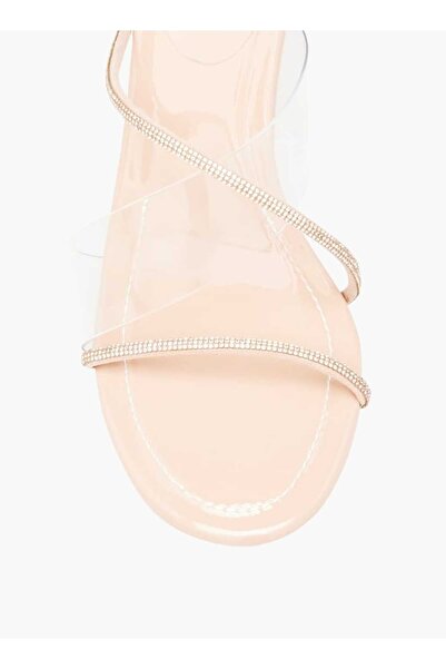 Celeste Women's Studded Slip-On Sandals with Stiletto Heels