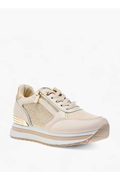 Flora Bella by Shoexpress Flora Bella Panelled Sneakers with Lace-Up Closure