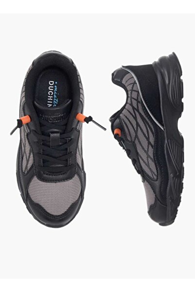 Mister Duchini حذاء رياضي منسوج مع إغلاق برباط