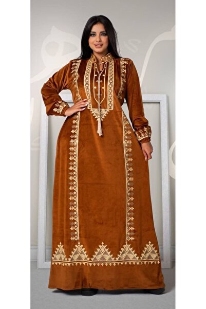 Kadife Kışlık kadife elbise