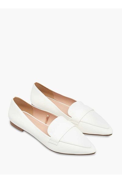 Celeste Women's Slip-On Pointed Toe Ballerina Shoes