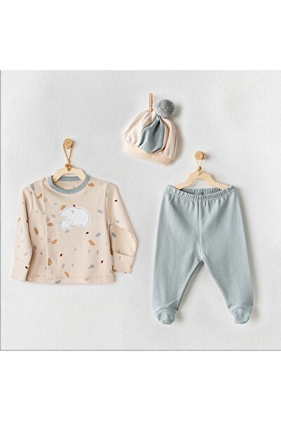 andywawa BEBEK ZIBIN TAKIM 3 PCS SIDE SNAP SET TIME TO RELAX