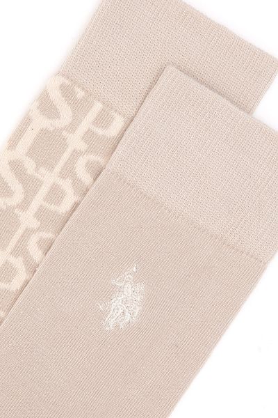 U.S. Polo Assn. Men's Stone 2 Socks 50299034 -Vr049
