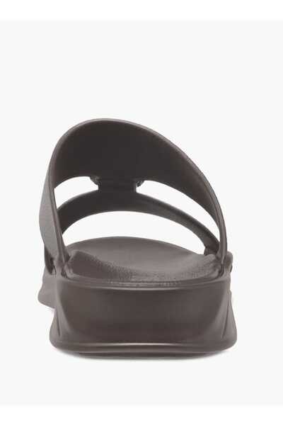 LBL by Shoexpress Textured Slip-On Arabic Sandals with Buckle Accent