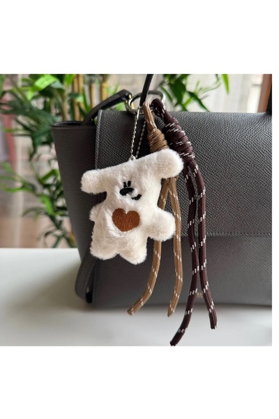 mos&more Peluş Çanta Süsü Aksesuarı Anahtarlık