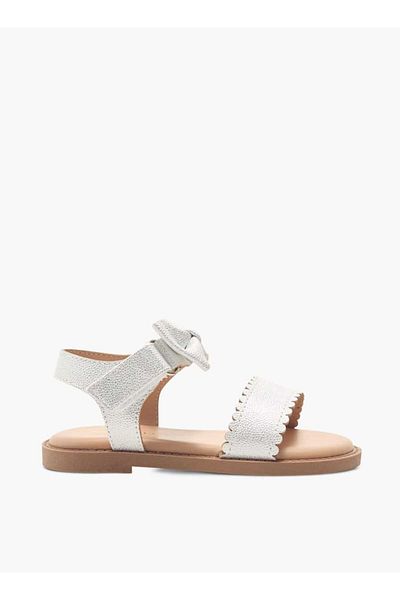 Flora Bella by Shoexpress Flora Bella Bow Detail Sandals with Hook and Loop Closure