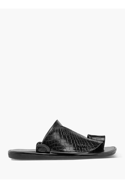 LBL by Shoexpress Textured Slip-On Arabic Sandals