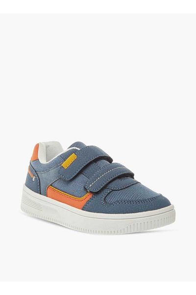 LBL by Shoexpress LBL by Shoexpress Textured Sneakers with Hook and Loop Closure