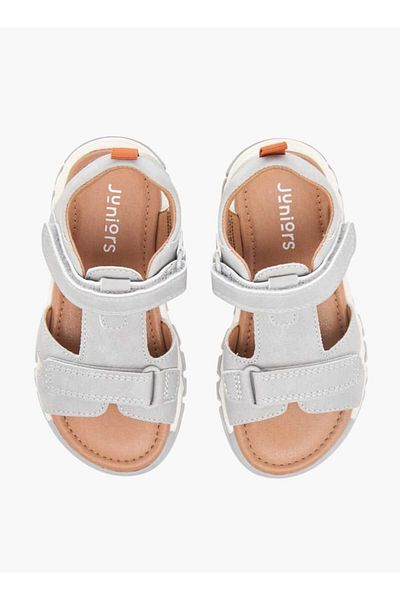 Juniors Boys Stitch Detail Floaters with Hook and Loop Closure