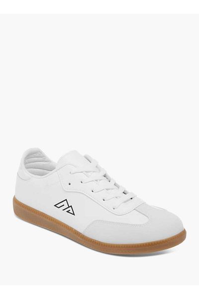 Oaklan by Shoexpress Panelled Sports Shoes with Lace-Up Closure