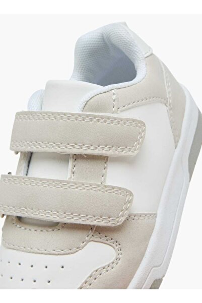 LBL by Shoexpress Panelled Sneakers with Hook and Loop Closure