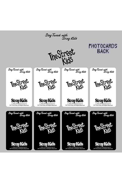 Kpop Dünyasi Stray Kids - 2025 Season's Greetings [the Street Kids] Photocards Set