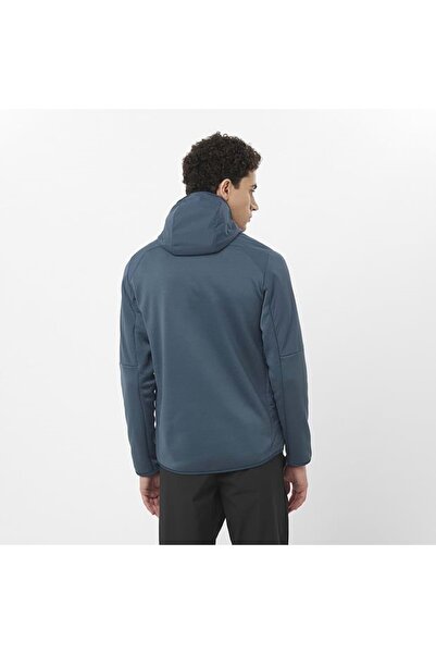 Salomon Outline Hybrid Warm Hd Primaloft ®   Thermoplume Insulation Men's Coat Dark Blue