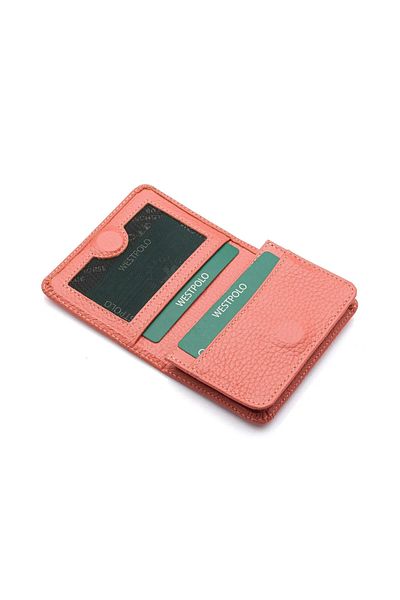 Westpolo Θήκη για κάρτες Unisex από γνήσιο δέρμα