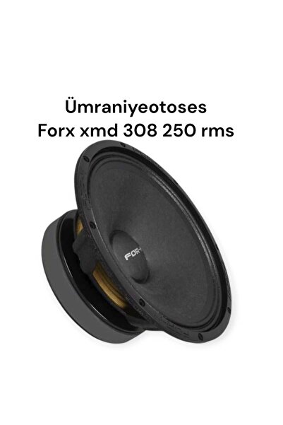 For-X XMD-308 ÇİFT DEĞERİ 1000WAT 500 RMS 20 CM MİDRANGE 95 DB 90 HZ