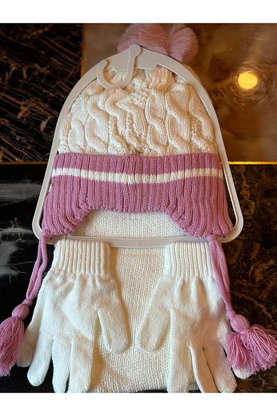 Kitti Girl 4-8 Years Scarf Glove Set