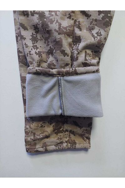 BeyzDenim Winter Thermal Fleece Camouflage Waterproof Pants