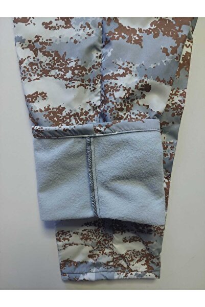 BeyzDenim Термоштанці Polar для зими - камуфляж із сніжним візерунком, з мембраною