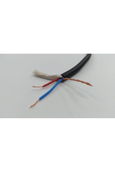 Mykablo EK206A Siyah Profesyonel Stereo Mikrofon ve Enstrüman Kablosu