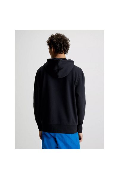 Calvin Klein Mikina s kapucí Calvin Klein Logo Mikina, Černá, Pánské
