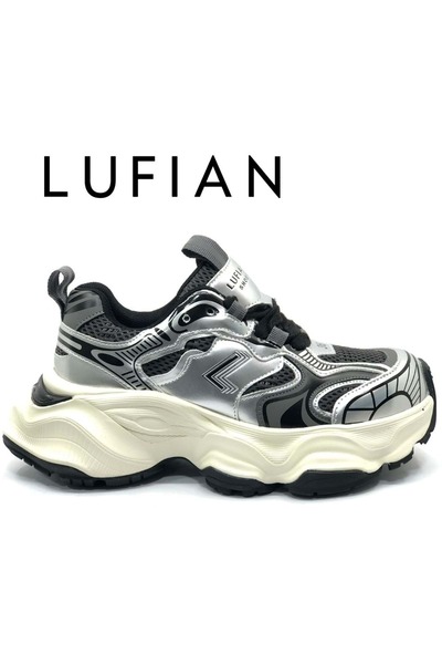 Lufian 122230017 Ariana Sneaker Унисекс кожени спортни обувки СИВИ