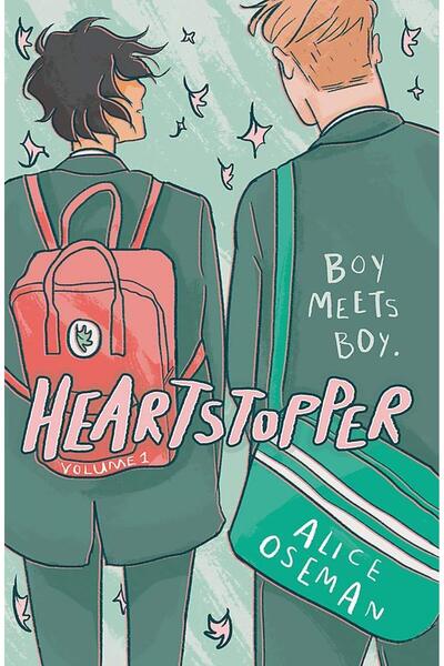 Viz Media İngilizce: Heartstopper Series Volume 1-4 Book Collection Set By Alice Oseman Netflıx Series