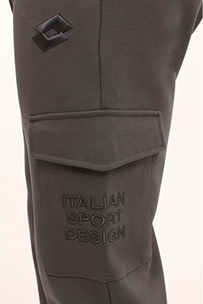 Lotto M-elbert Jogger Pants Ανδρικό Φούτερ Smoked