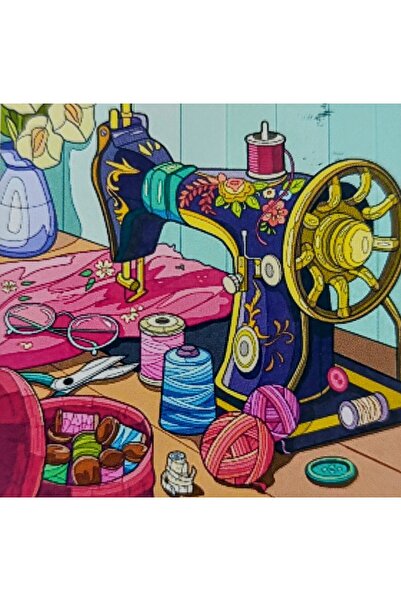 MENTAŞ Elmas Boyama Boncuklu Goblen Mozaik Puzzle Kristal Taşlı Pano 30x30 kit