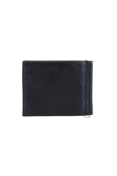 Desa Siyah Erkek Para Klipsli Deri Cüzdan / Kartlık