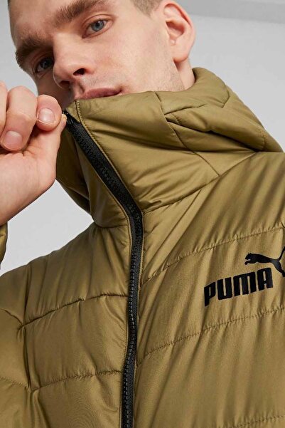 Puma Ess με κουκούλα με επένδυση Unisex παλτό 848938 -93-1 Καφέ