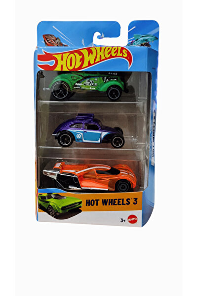 HOT WHEELS 3'lü Araba Seti K5904-06