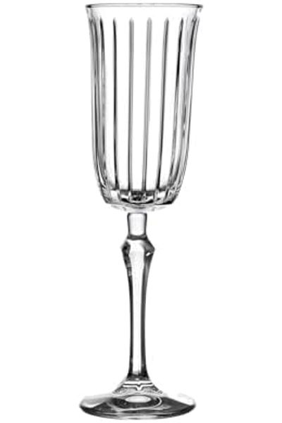 STOREMAX Ntwork Joy Champagne Glass 175 cc Drop Logo (L) 4 Offset Hk 24 Dk Art 1087243
