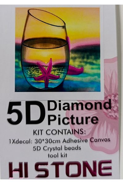 MENTAŞ Diamond Painting Beaded Tapestry Mosaic Puzzle Crystal Stone Board 30X30 Kit