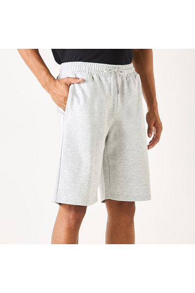 Kappa Textured Shorts With Drawstring Closure And Pockets
