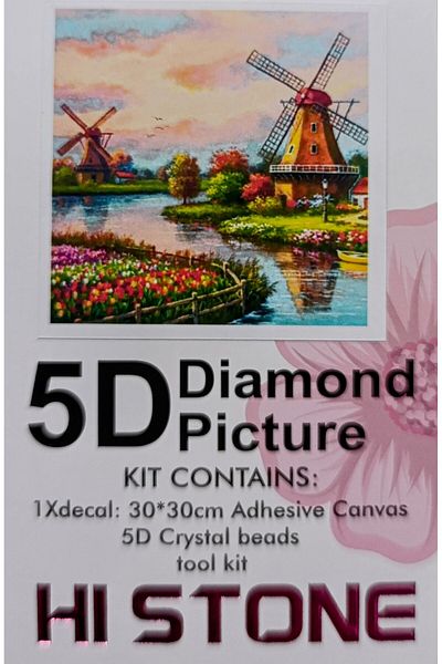 MENTAŞ Diamond Painting Beaded Tapestry Mosaic Puzzle Crystal Stone Board 30X30 Kit