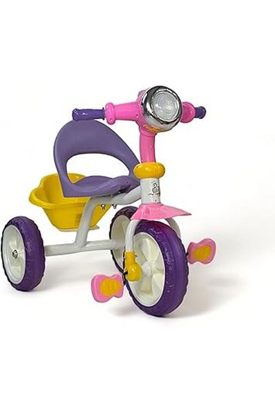 ALBADER Tricycle For Toddlers, Baby Tricycle for Kids with Back Storage, Kids Trike For 2-6 Years