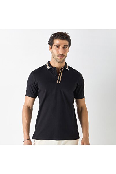 Iconic Regular Fit Polo T-shirt With Short Sleeves