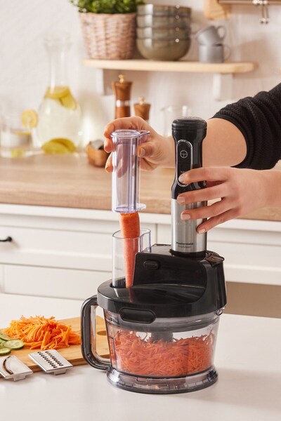 Karaca Doğrayıcı Dilimleme Et doğrama 2000W Kulplu 1,5LT Hazneli Mutfak Robotu