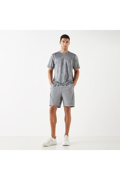 Kappa Logo Detail Shorts With Elasticated Waistband And Pockets