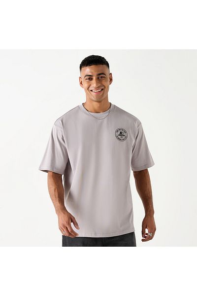 Starter Logo Print Crew Neck T-shirt With Short Sleeves
