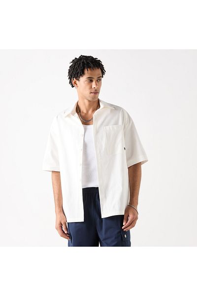 ECKO Relaxed Fit Shirt With Pocket And Short Sleeves
