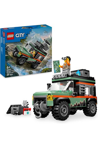 STOREMAX Jvnnastore City 4X4 Off-Road Mountain Car 60447-6 Creative Toy for Children over 6 Years Old Ya
