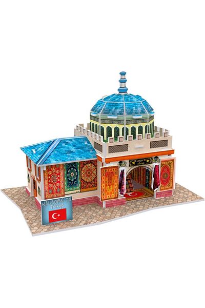 STOREMAX Cub/W3112H 3D 26 Piece Puzzle Turkish Carpet Shop Star Buy Bz 1087243